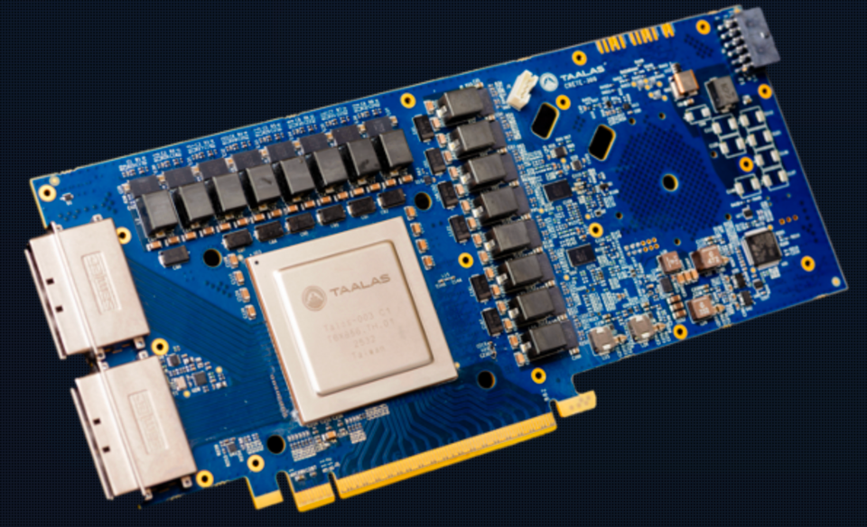 Taalas: AI 모델을 실리콘에 고정하다